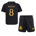 Maillot de foot Real Madrid Toni Kroos #8 Troisième vêtements enfant 2023-24 Manches Courtes (+ pantalon court)